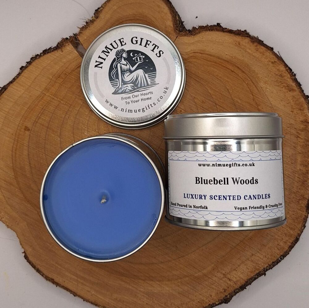 Bluebell Woods Scented Candle In A Tin