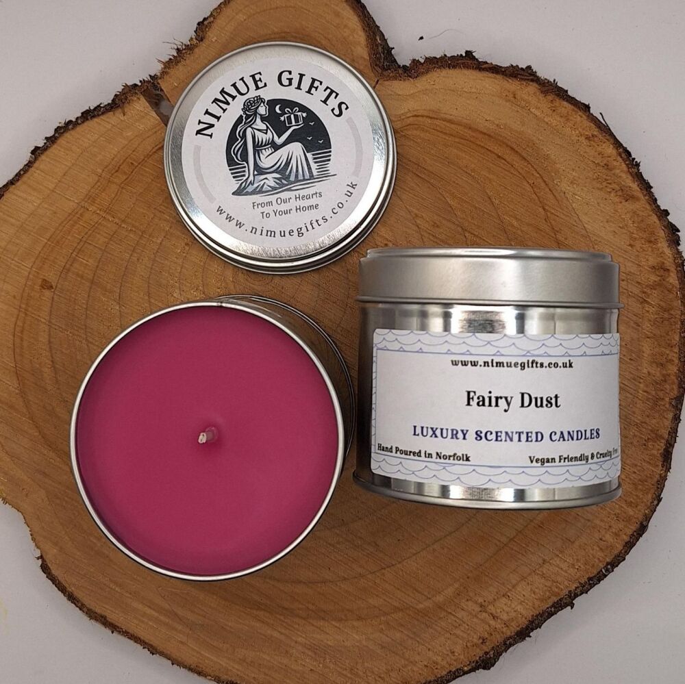 Fairy Dust Scented Candle In A Tin