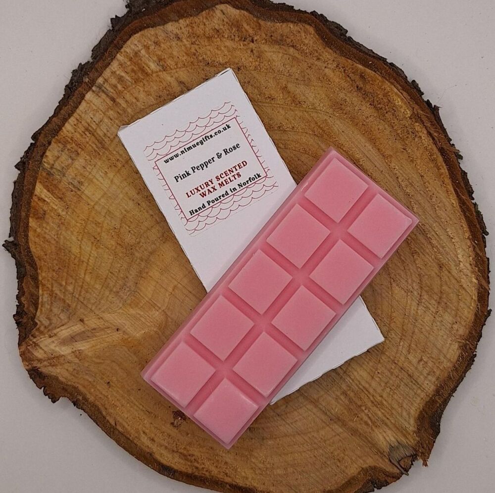 Pink Pepper & Rose Wax Melts