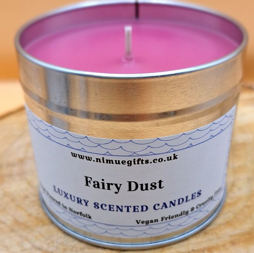 Fairy Dust Scented Candle In A Tin