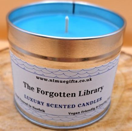 The Forgotten Library Scented Candle In A Tin