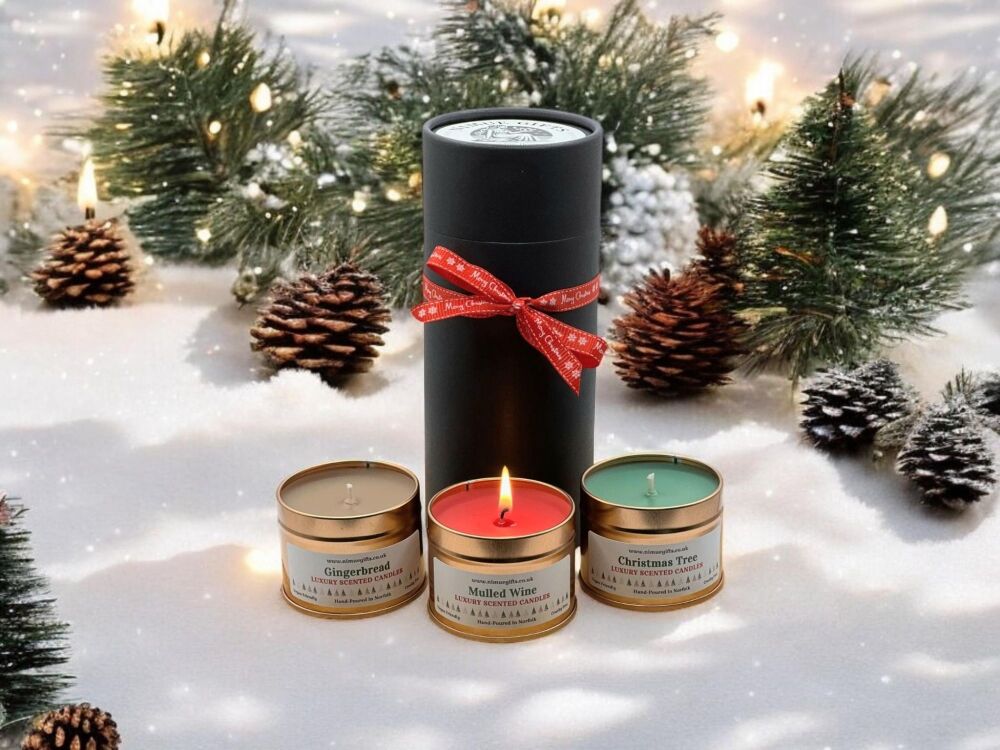 Christmas Candle Gift Set