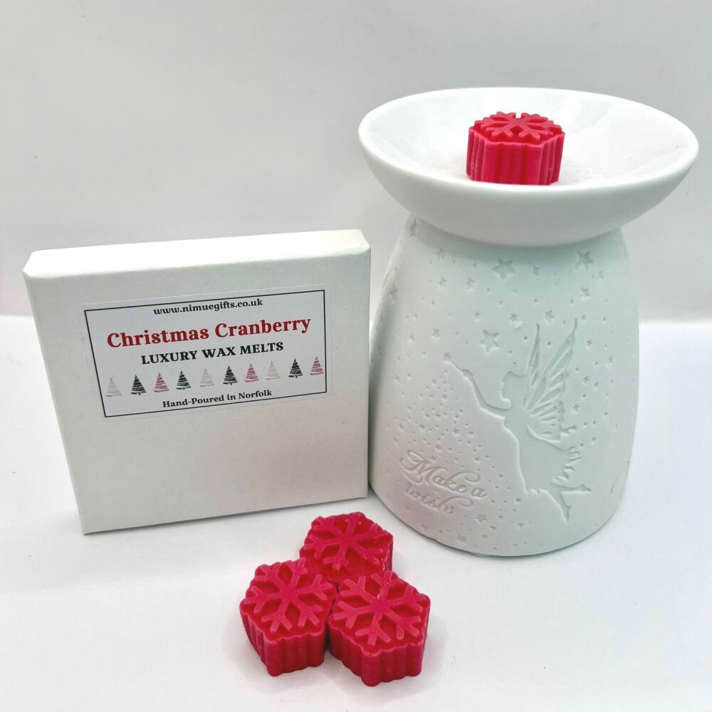 Christmas Cranberry Snowflake Wax Melts