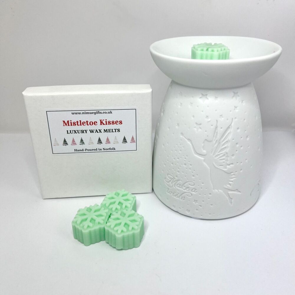 Mistletoe Kisses Snowflake Wax Melts