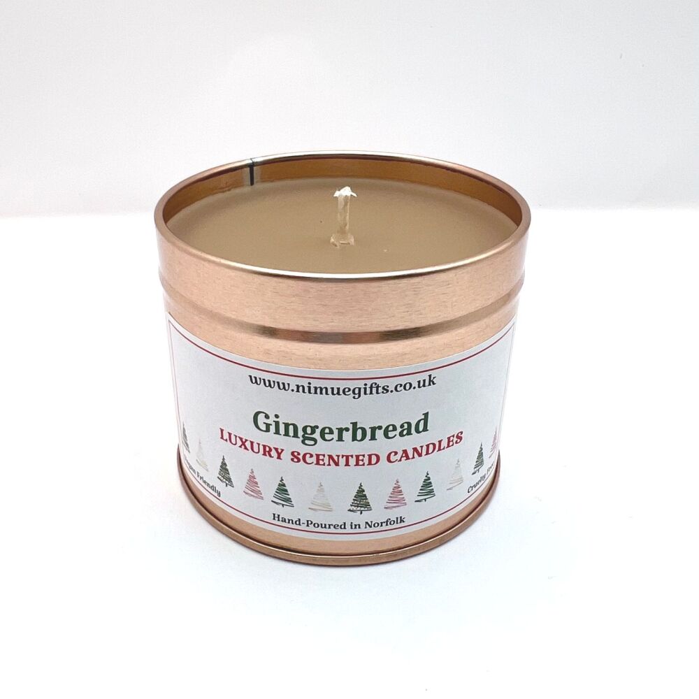 Gingerbread Scented Candle in a Tin