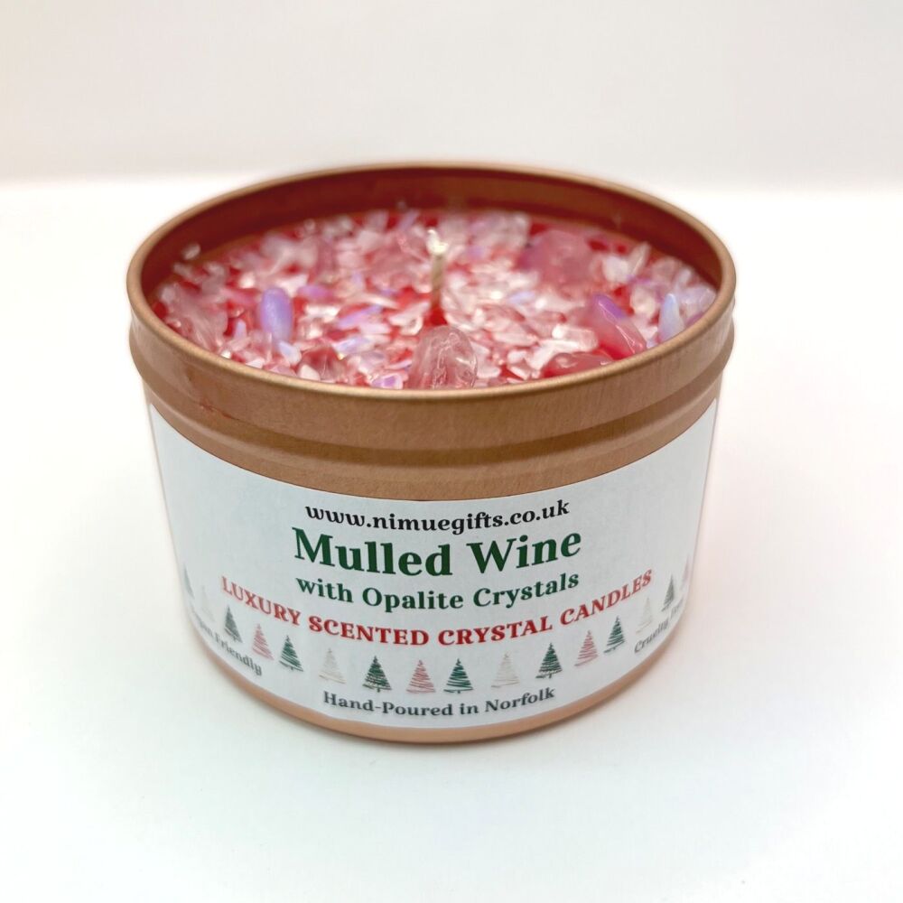 Mulled Wine Scented Crystal Candle