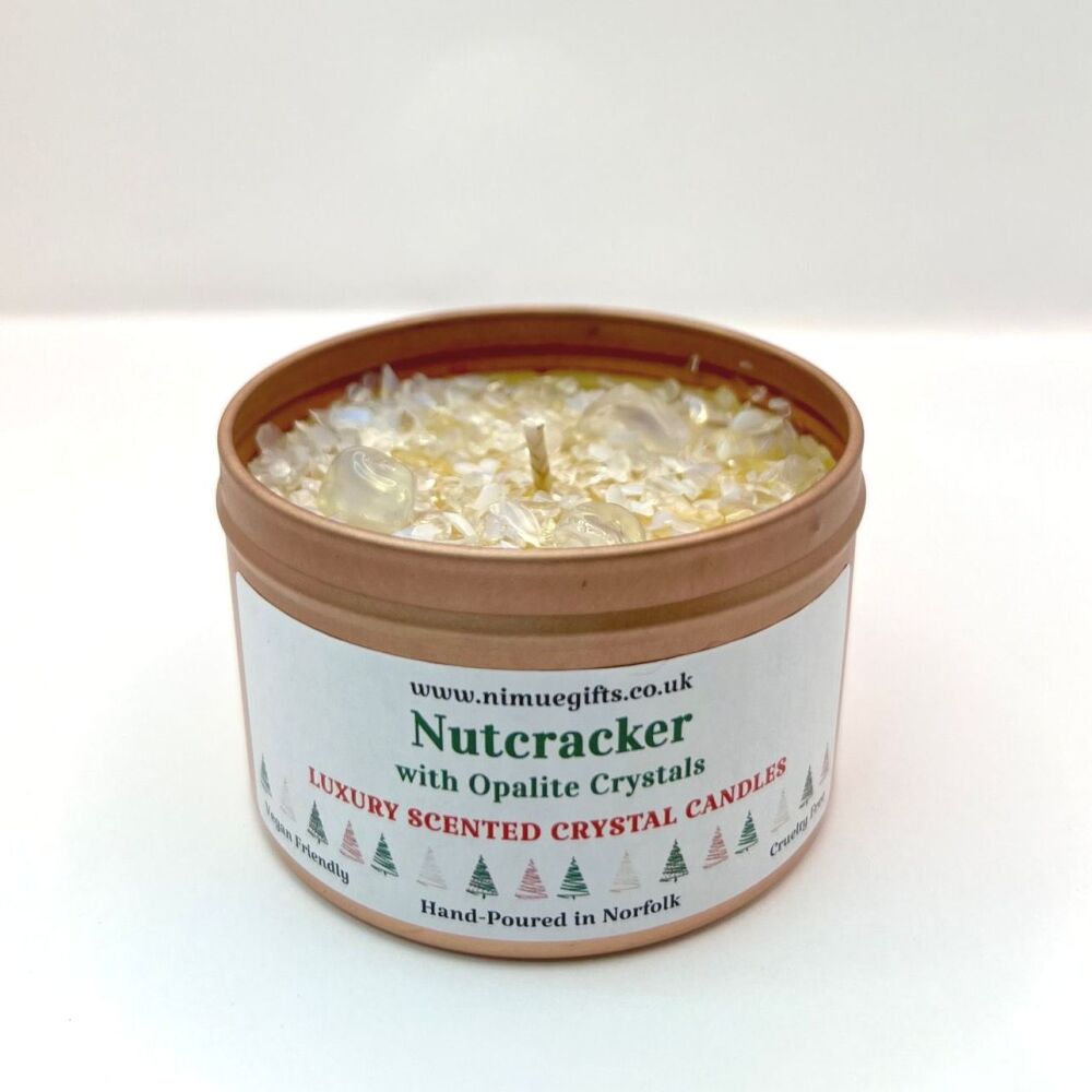 Nutcracker Scented Crystal Candle