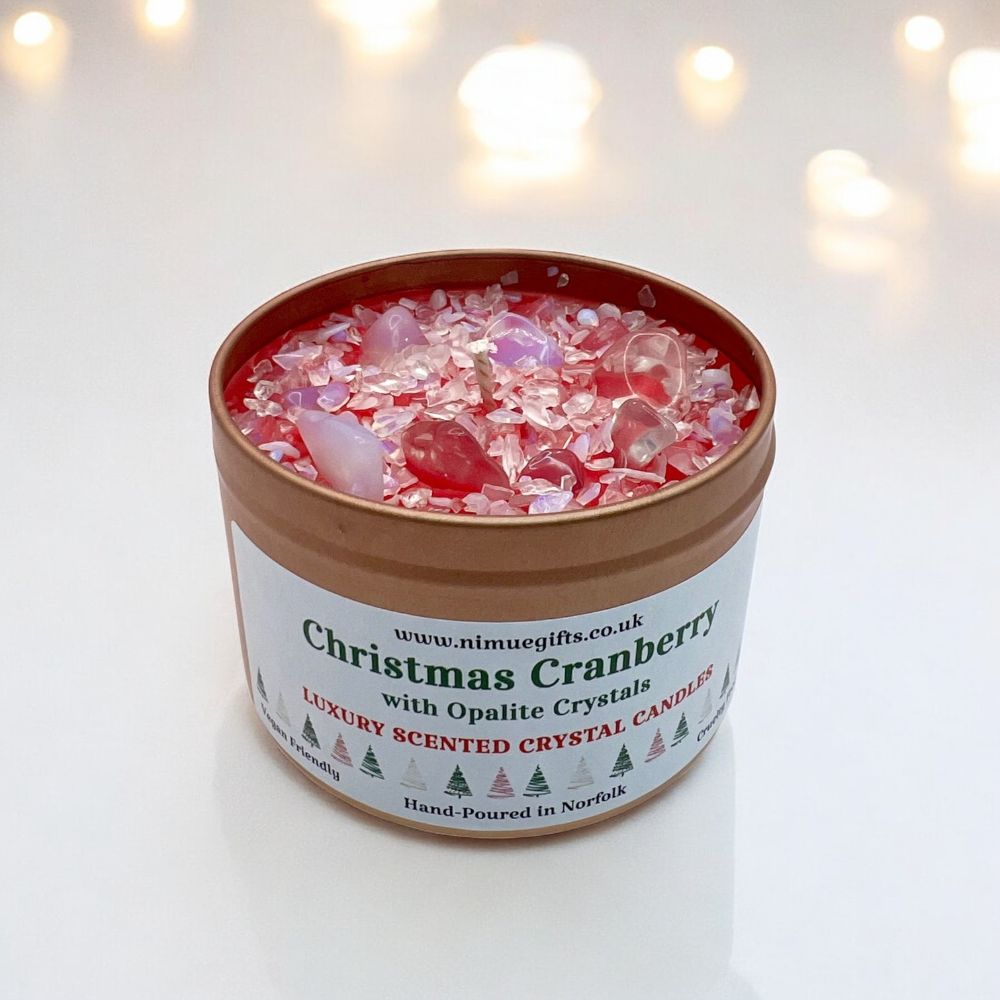 Christmas Scented Crystal Candles