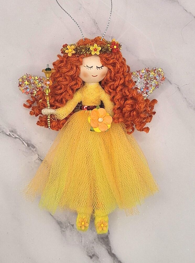 Marigold Fairy | Woodland Fairy Collection