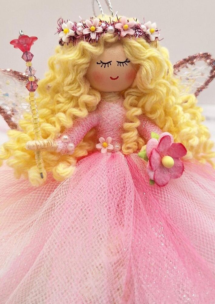 Peony Fairy | Woodland Fairy Collection