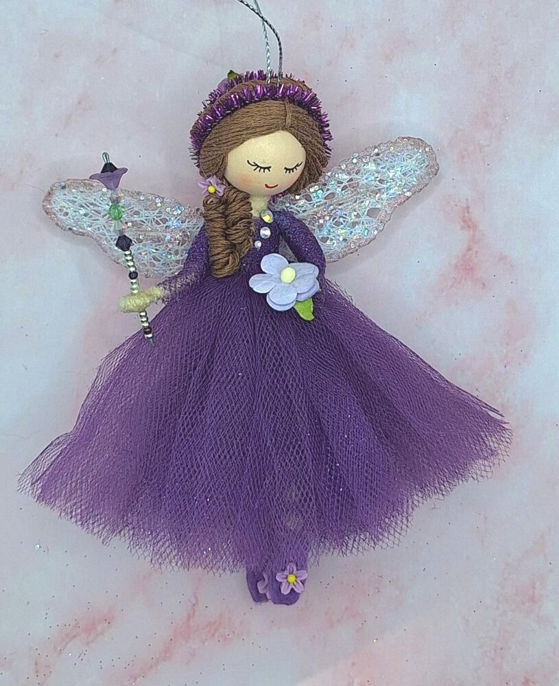 Viola Fairy | Woodland Fairy Collection