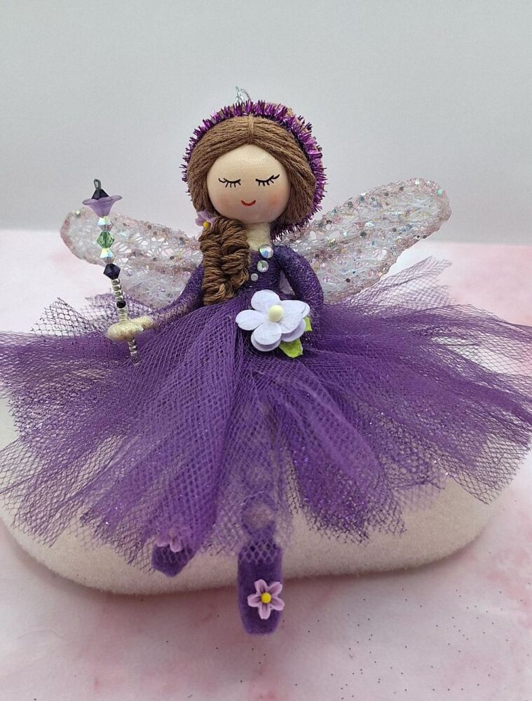 Viola Fairy | Woodland Fairy Collection