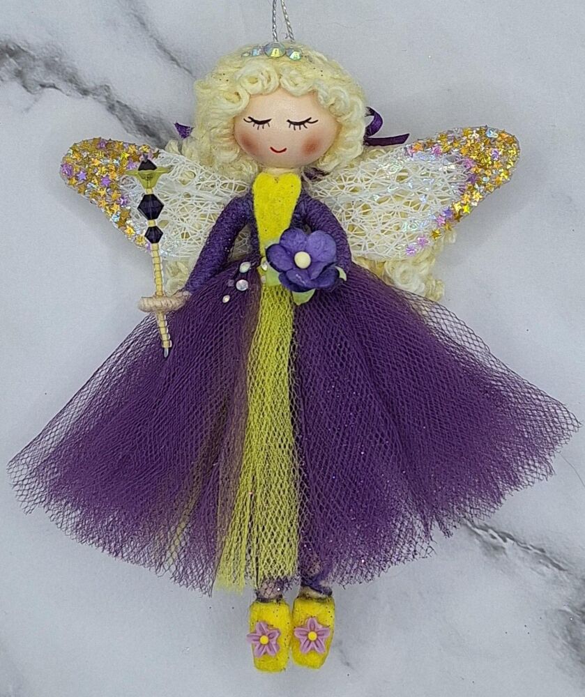 Iris Fairy | Woodland Fairy Collection