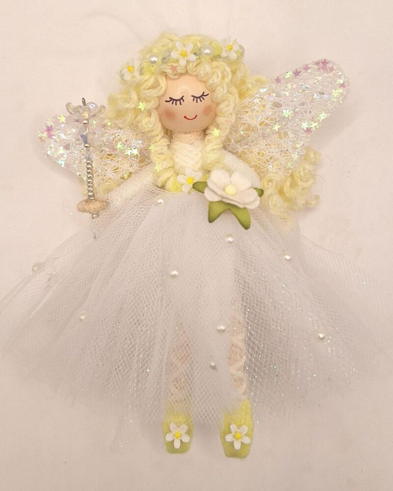 Wood Anemone Fairy | Woodland Fairy Collection