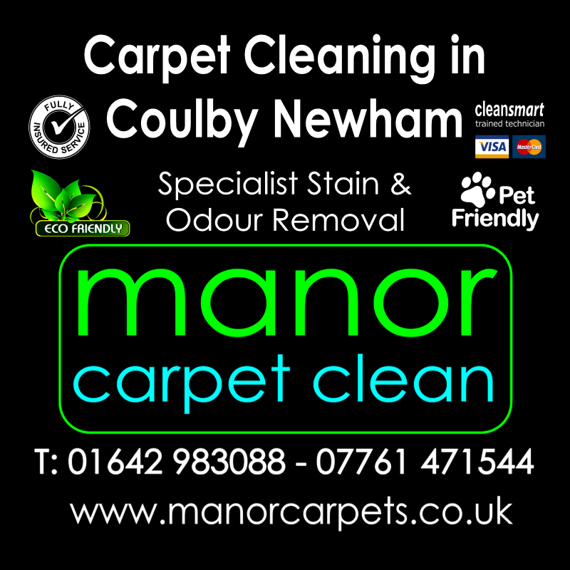 Professional Carpet cleaning in Coulby Newham, Middlesbrough, TS8