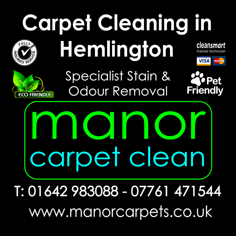 Professional Carpet cleaning in Hemlington, Middlesbrough, TS8