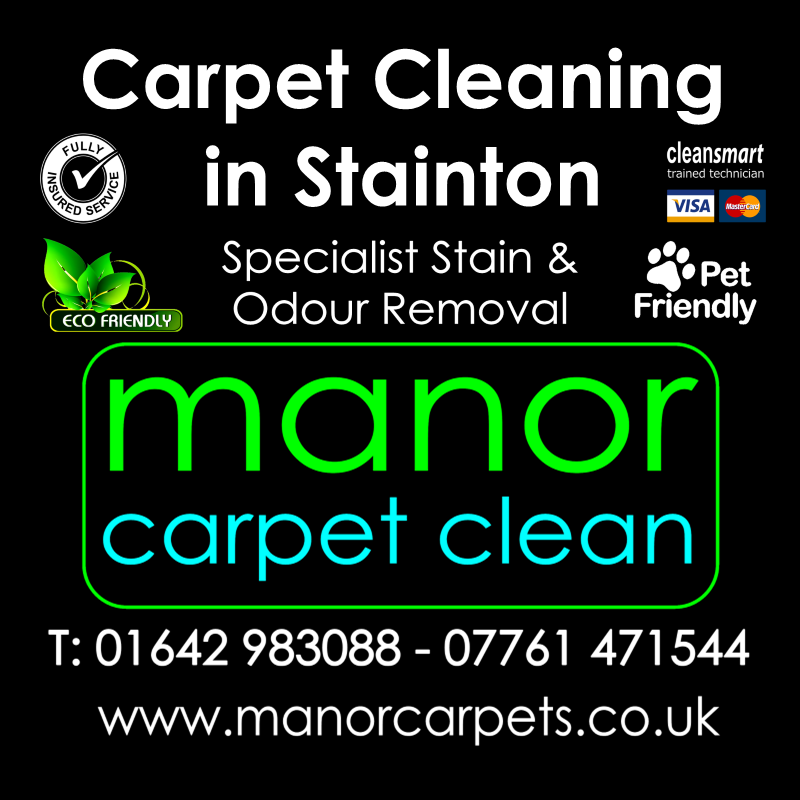 Manor Carpet Cleaning in Stainton, Middlesbrough