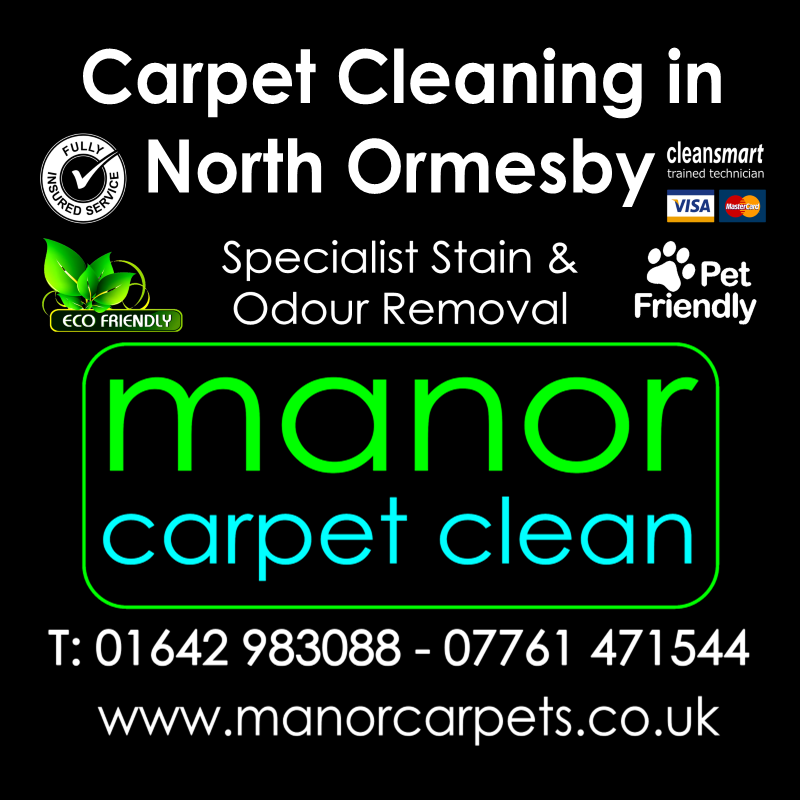 Manor Carpet Cleaning in North Ormesby, Middlesbrough