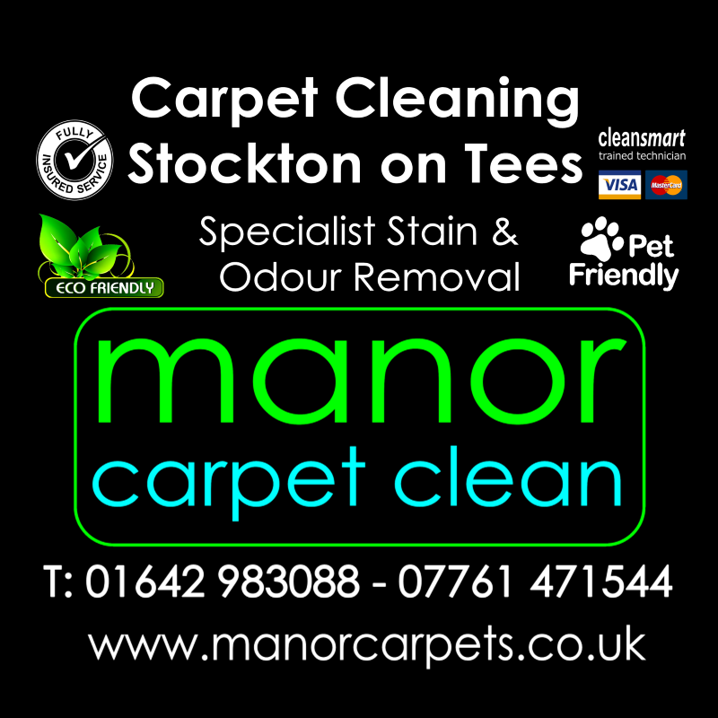 Manor Carpet cleaners in Stockton on Tees