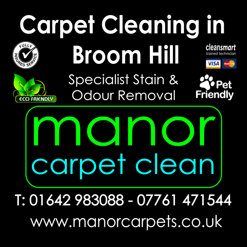 Manor Carpet Cleaning in Broom Hill, Ingleby Barwick