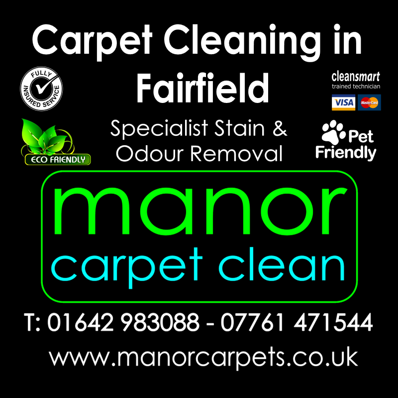 Manor Carpet Cleaners in Fairfield, Stockton on Tees