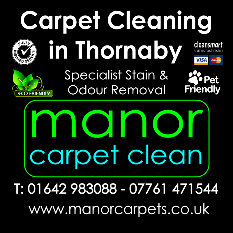 Manor Carpet Cleaning in Tollesby and Thornaby, Stockton on Tees