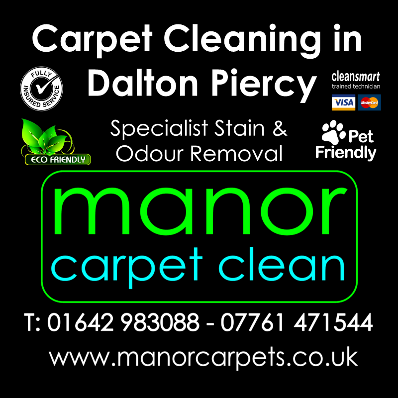 Manor Carpet Cleaning in Dalton Piercy, Hartlepool 