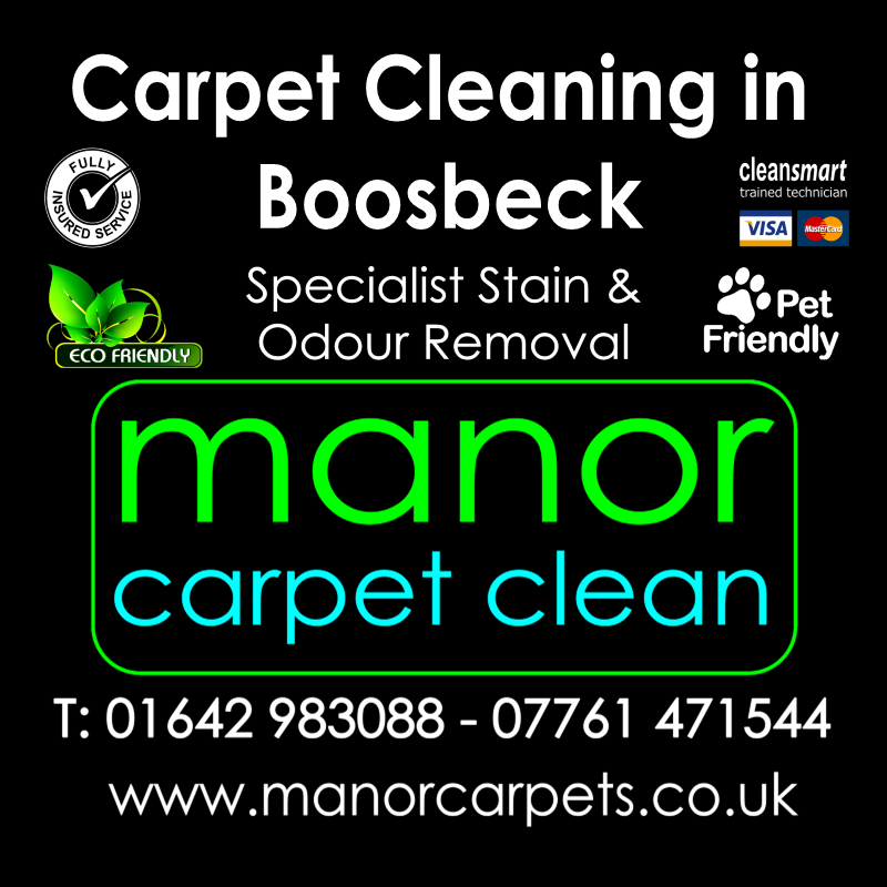 Manor Carpet cleaners in Boosbeck, Redcar