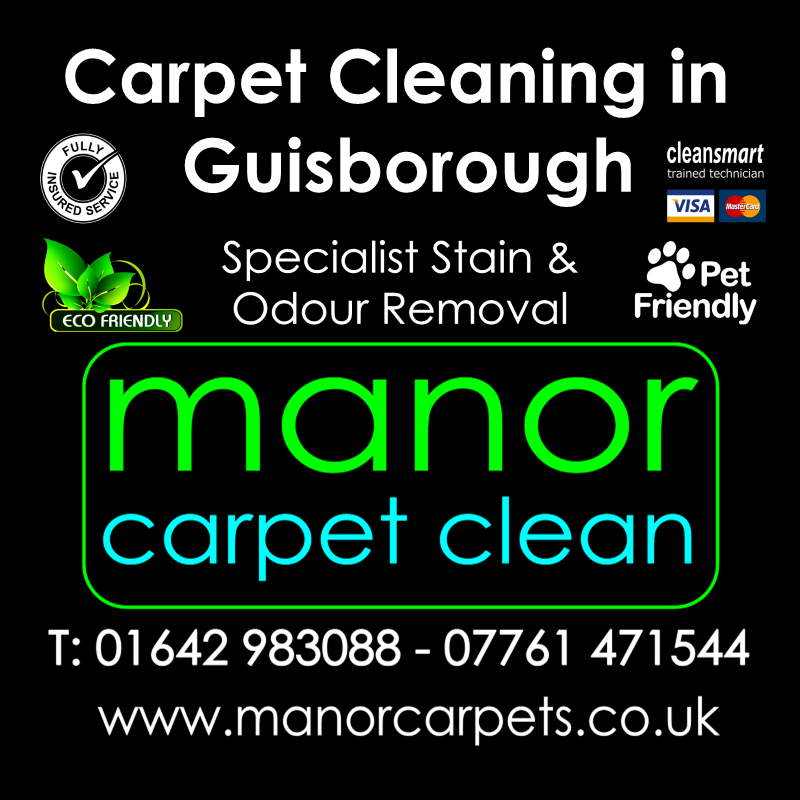 Professional Carpet cleaning in Guisborough, TS14