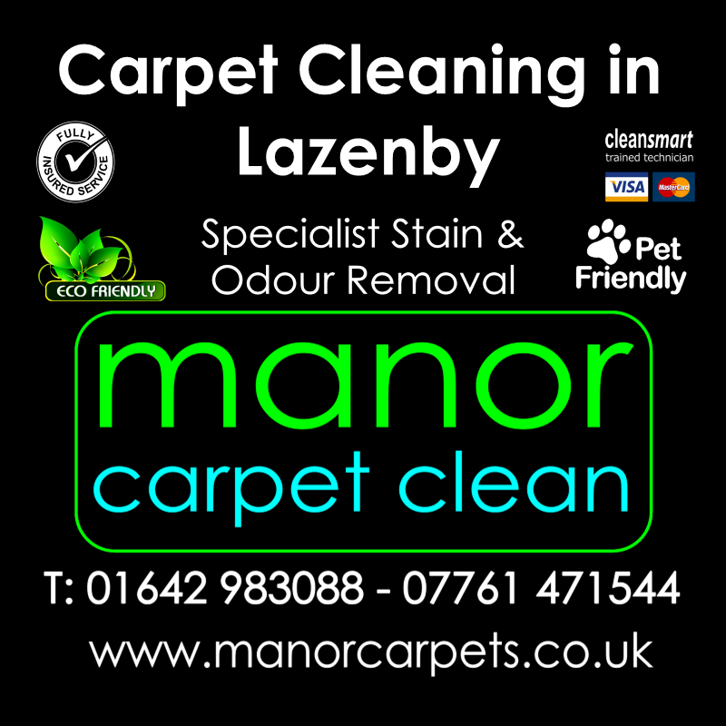 Manor Carpet cleaners in Lazenby, Redcar