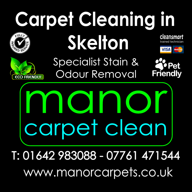 Manor Carpet cleaners in Skelton, Redcar