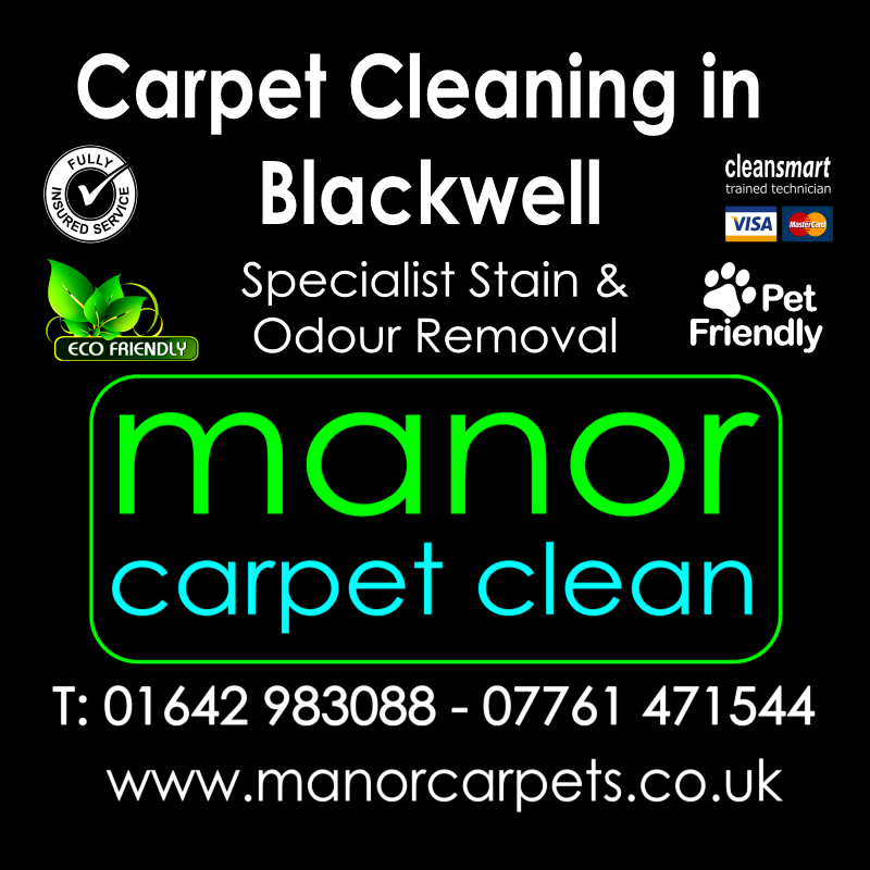 Manor Carpet Cleaning in Blackwell, Darlington