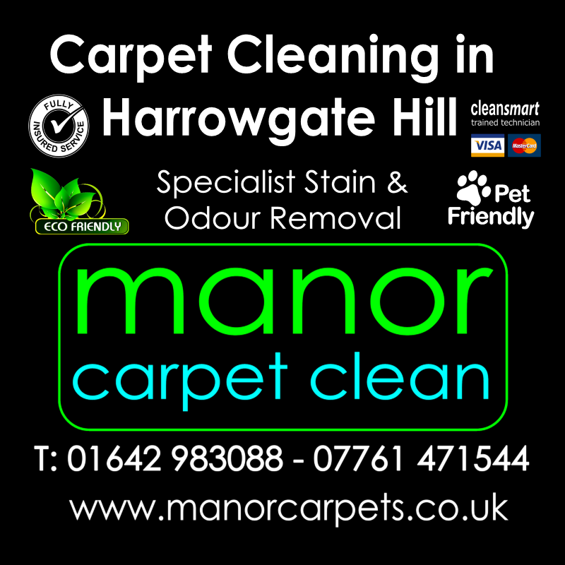 Manor Carpet Cleaning in Harrowgate Hill, Darlington