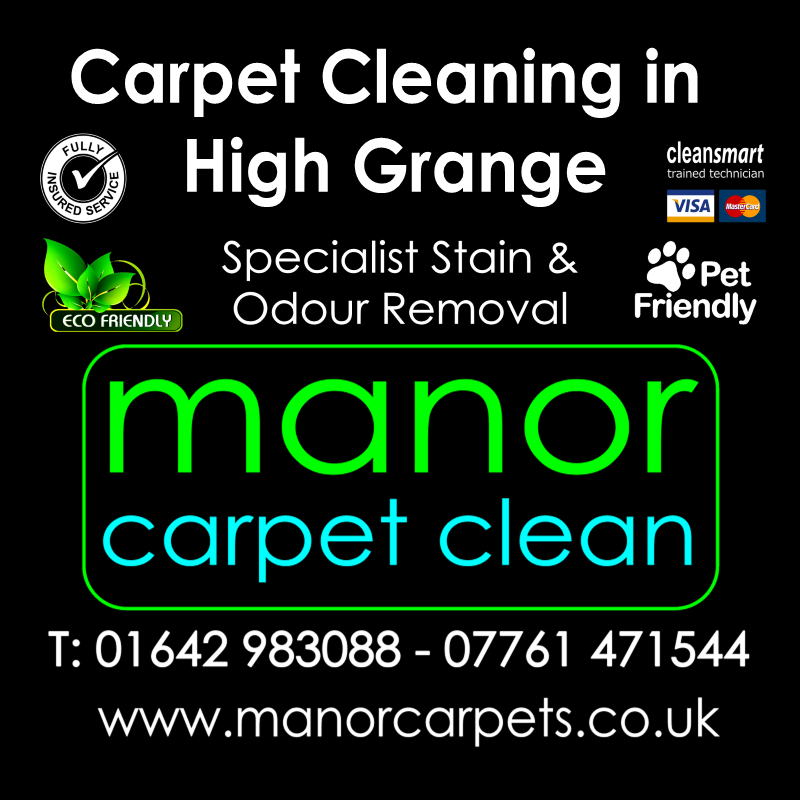 Manor Carpet Cleaning in High Grange, Darlington