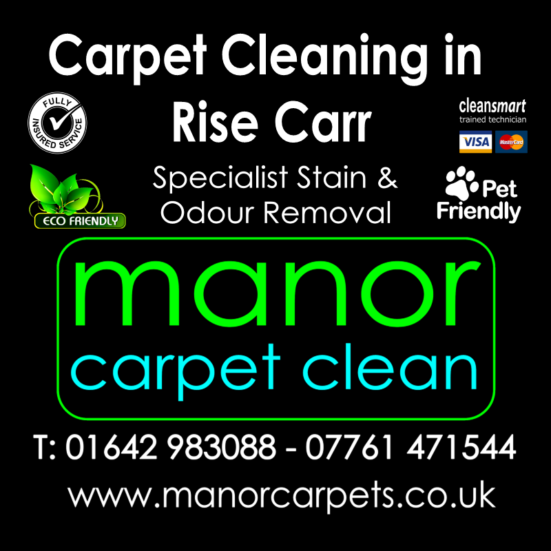 Manor Carpet Cleaning in Rise Carr, Darlington