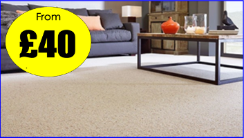 Manor Carpet Clean living room middlesbrough