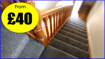 Manor Carpet Clean Stairs and landing in middlesbrough