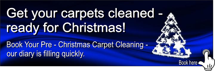 Book you carpet cleaning in time for Christmas with Manor Carpet Clean, Middlesbrough