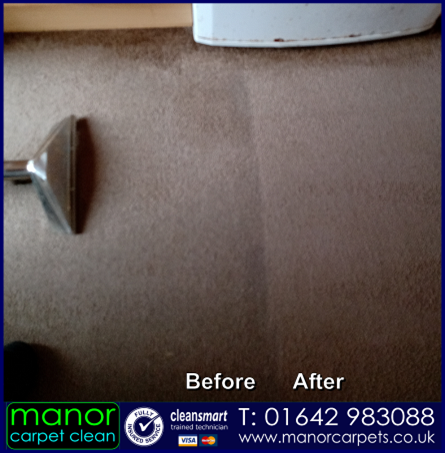 Kitchen Carpet Cleaned in Yarm, TS15