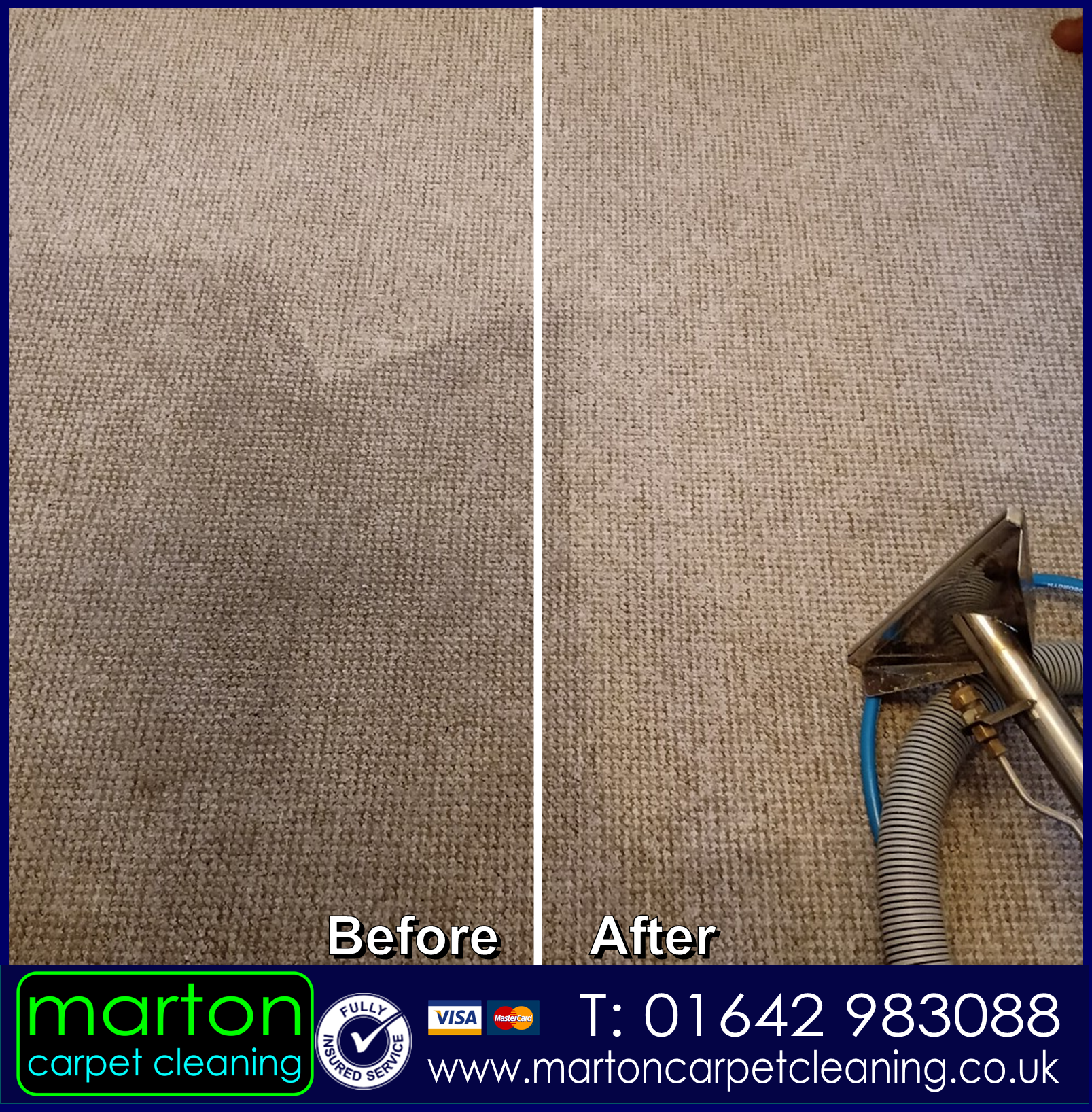Carpet cleaning in Stockton on Tees. Manor Carpet Clean