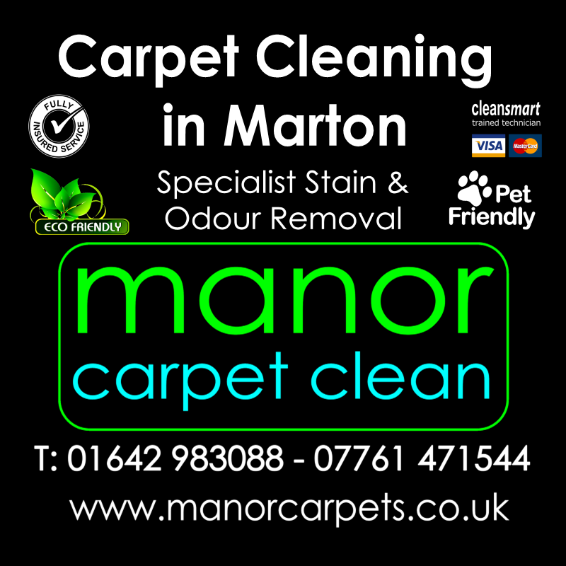 Professional Carpet cleaning in Marton, Middlesbrough