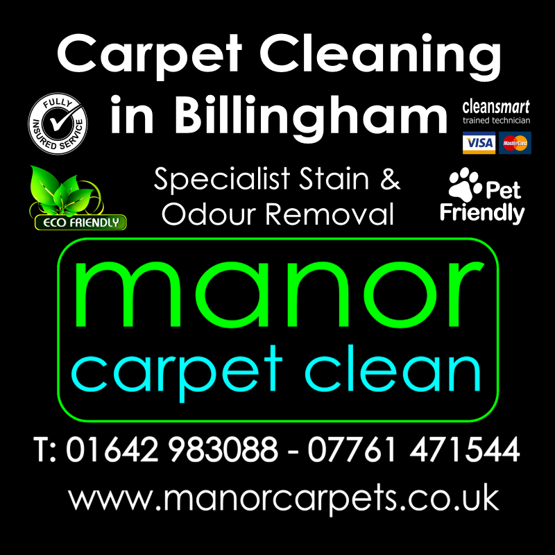 Professional Carpet cleaning in Billingham, TS23
