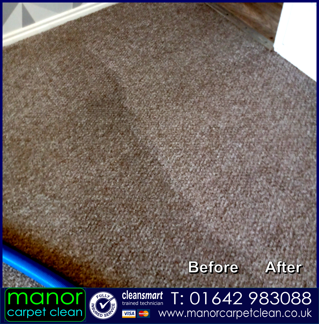 Loop pile carpet cleaned in Thornaby, Manor Carpet Clean