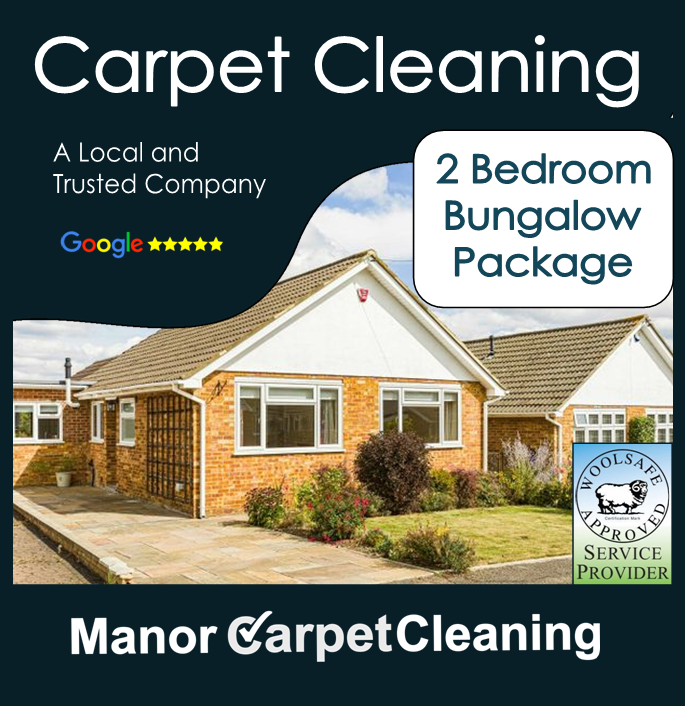 2 bedroom bungalow deal from Manor Carpet Clean