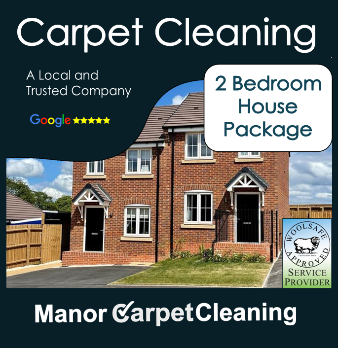 2 bedroom house deal from Manor Carpet Clean in Middlesbrough
