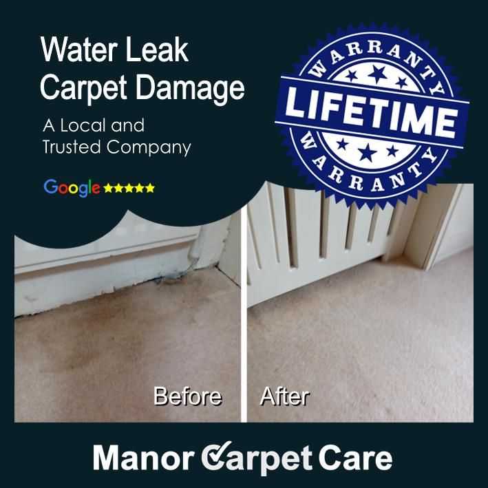 Water leak damage carpet repair in Middlesbrough, Stockton on Tees, Hartlepool, North Yorkshire and County Durham