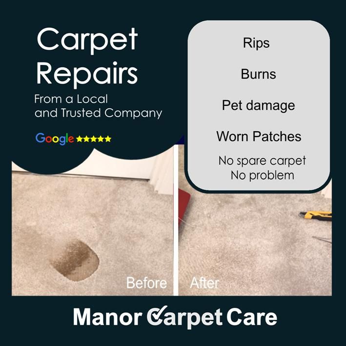 Iron burn damage carpet repair in Middlesbrough, Stockton on Tees, Hartlepool, North Yorkshire and County Durham