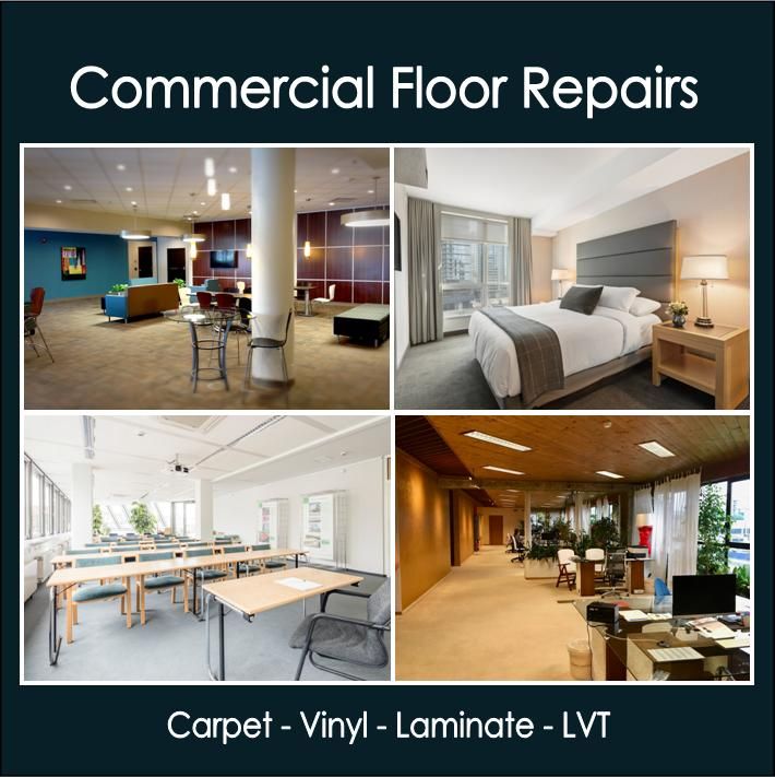 Commercial flooring repairs in Teesside, Cleveland, North Yorkshire, County Durham and Tyne and Wear