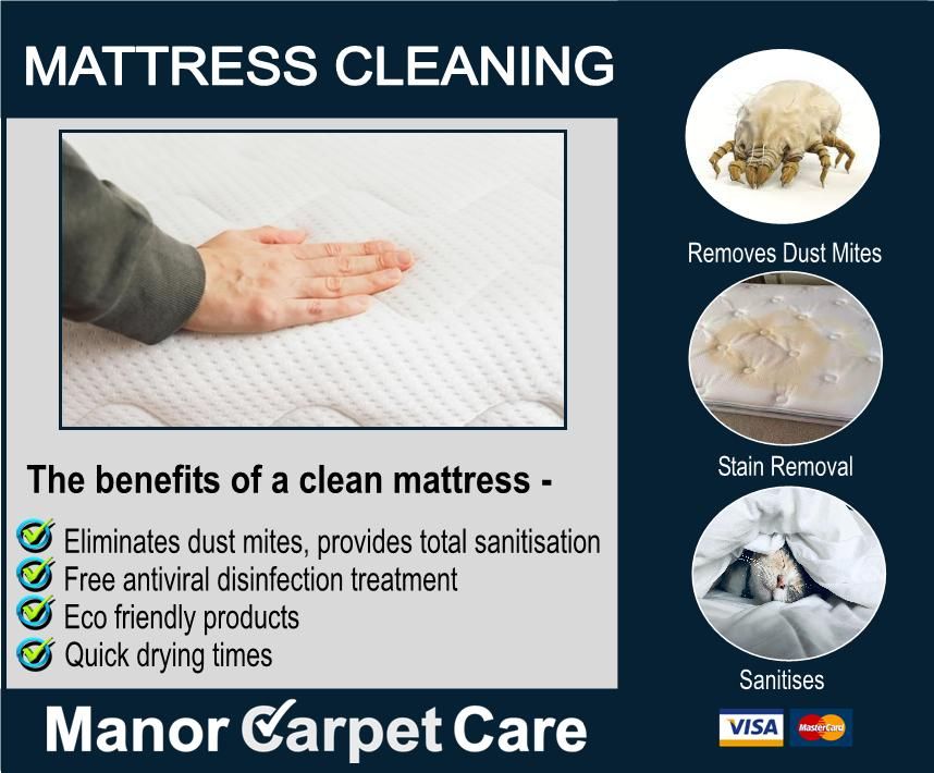 Mattress Cleaning Manor Carpet Care Middlesbrough, Stockton on Tees, Redcar, Hartlepool, Darlington