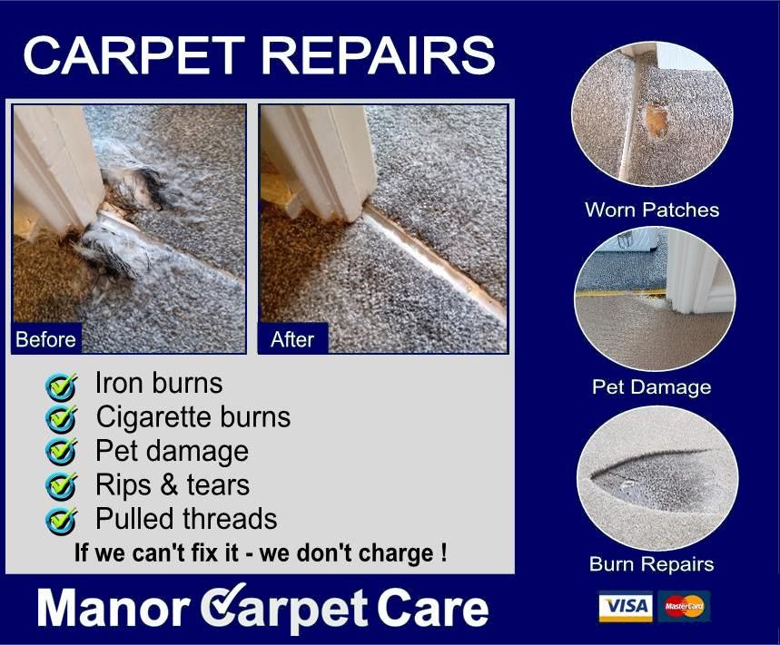 Manor Carpet Repairs in Middlsbrough, Stockton on Tees, Hartlepool, Redcar and Darlington